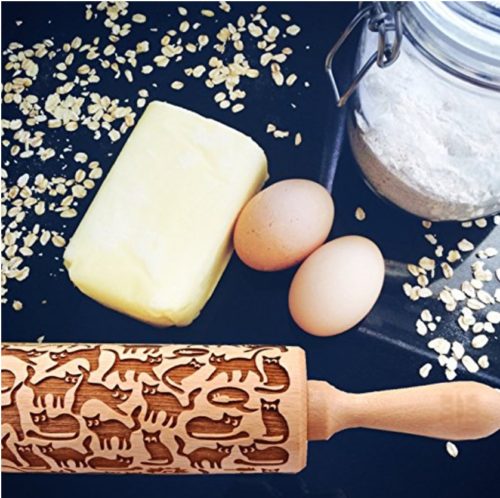 gifts for cat lovers rolling pin