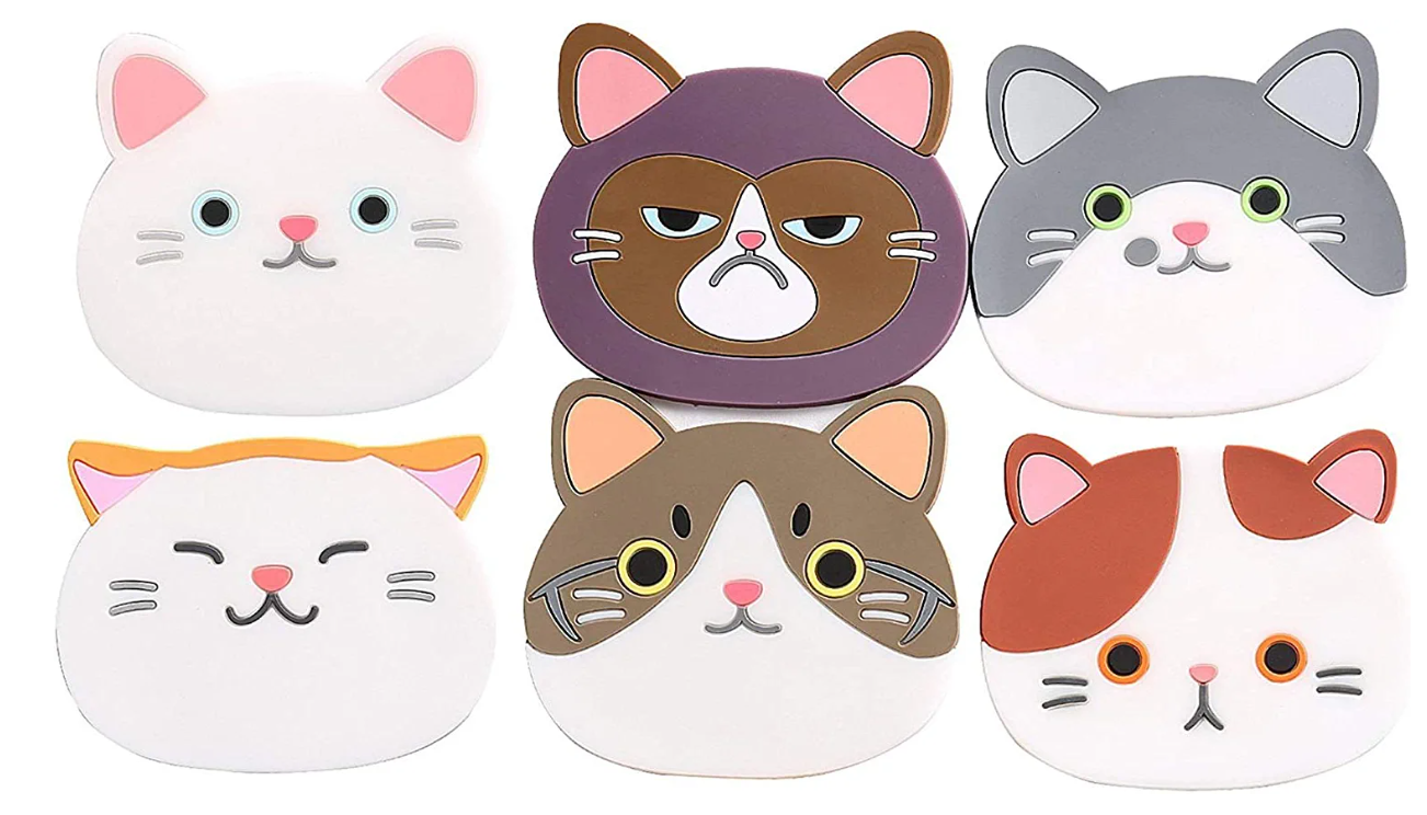 gifts-for-cat-lovers-coasters