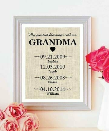 top grandma gifts