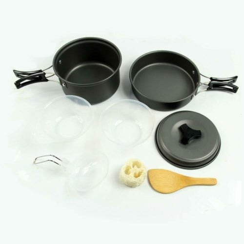 camping gifts cooking set