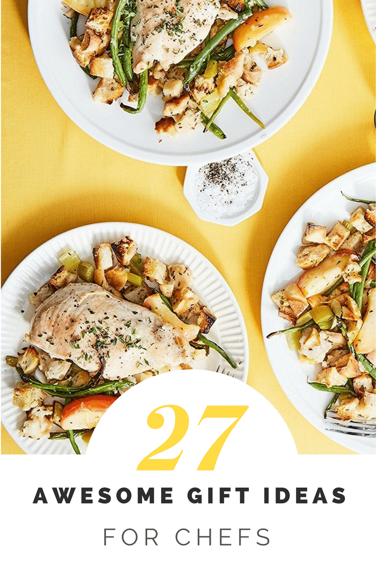 Is there a chef in your life? Lucky you! Want to keep those delicious meals coming? Here are 27 kick ass gifts for chefs.