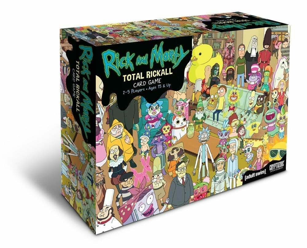 rick and morty merchandise card game