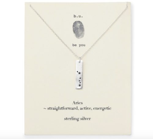 cheap bridesmaid gift zodiac necklace