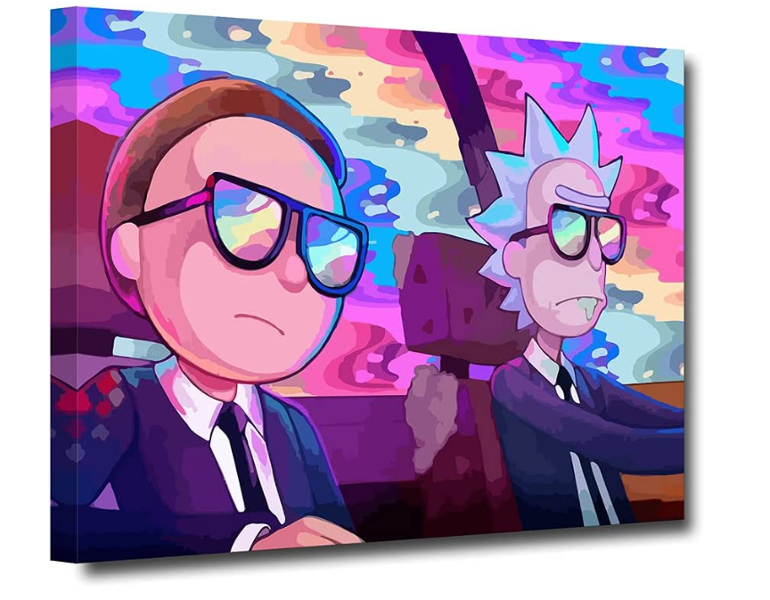 rick-and-morty-gifts-wall-art