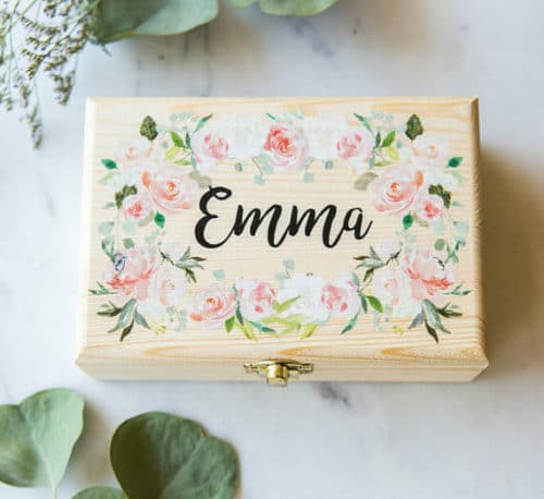 cheap bridesmaid gifts trinket box