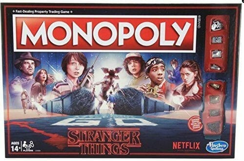 stranger things merchandise gifts monopoly