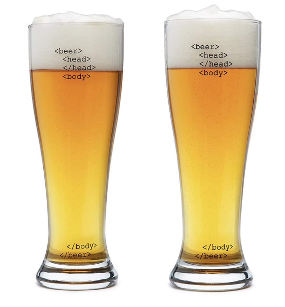 cadeaux de retraite pour hommes verres pint