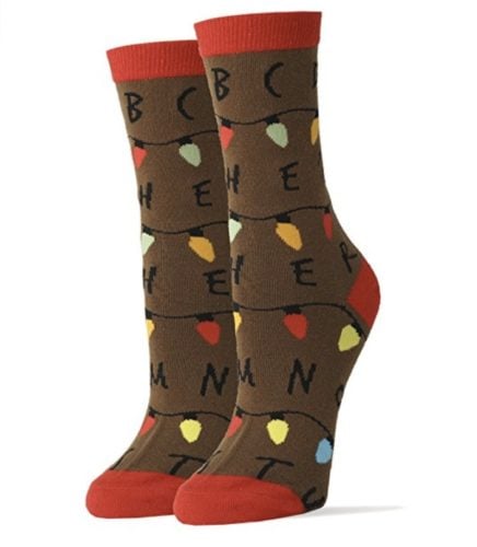 stranger things merchandise socks