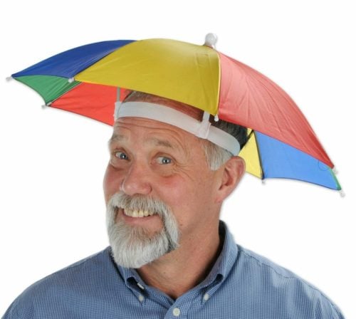 best white elephant gift ideas umbrella hat