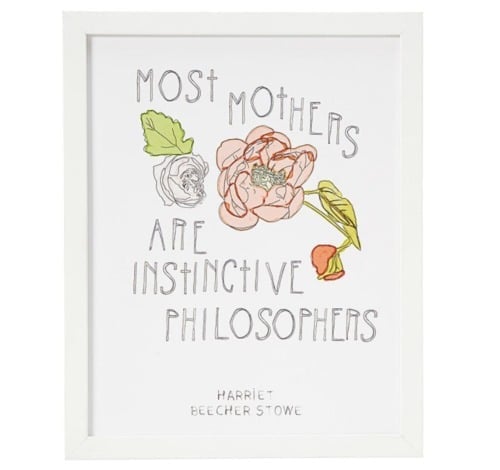 gifts for new moms wall art