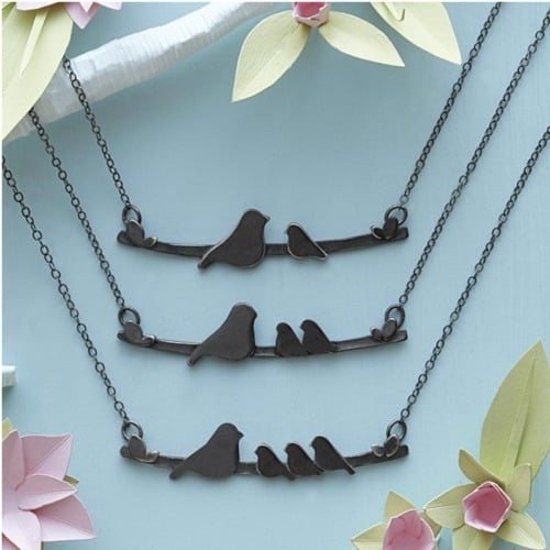 gifts for new moms bird necklace