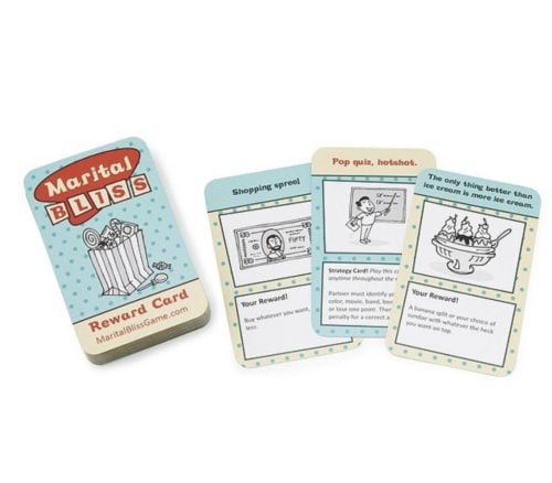 engagement gifts card game