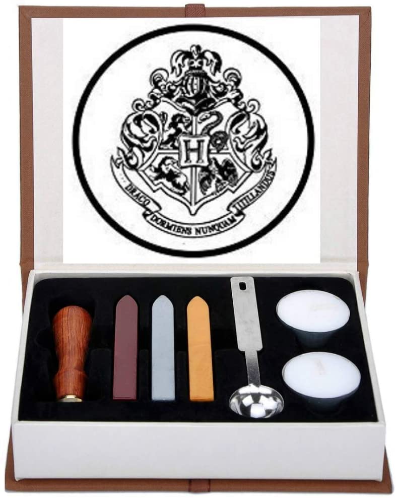 Harry Potter Wax Seal Stamp Slytherin Hogwarts Noble Film Prop Gift W/Box 