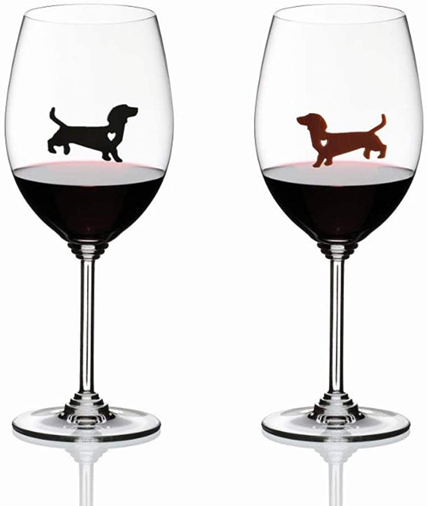 Dog Themed Wine Charm Set Fido Collection 