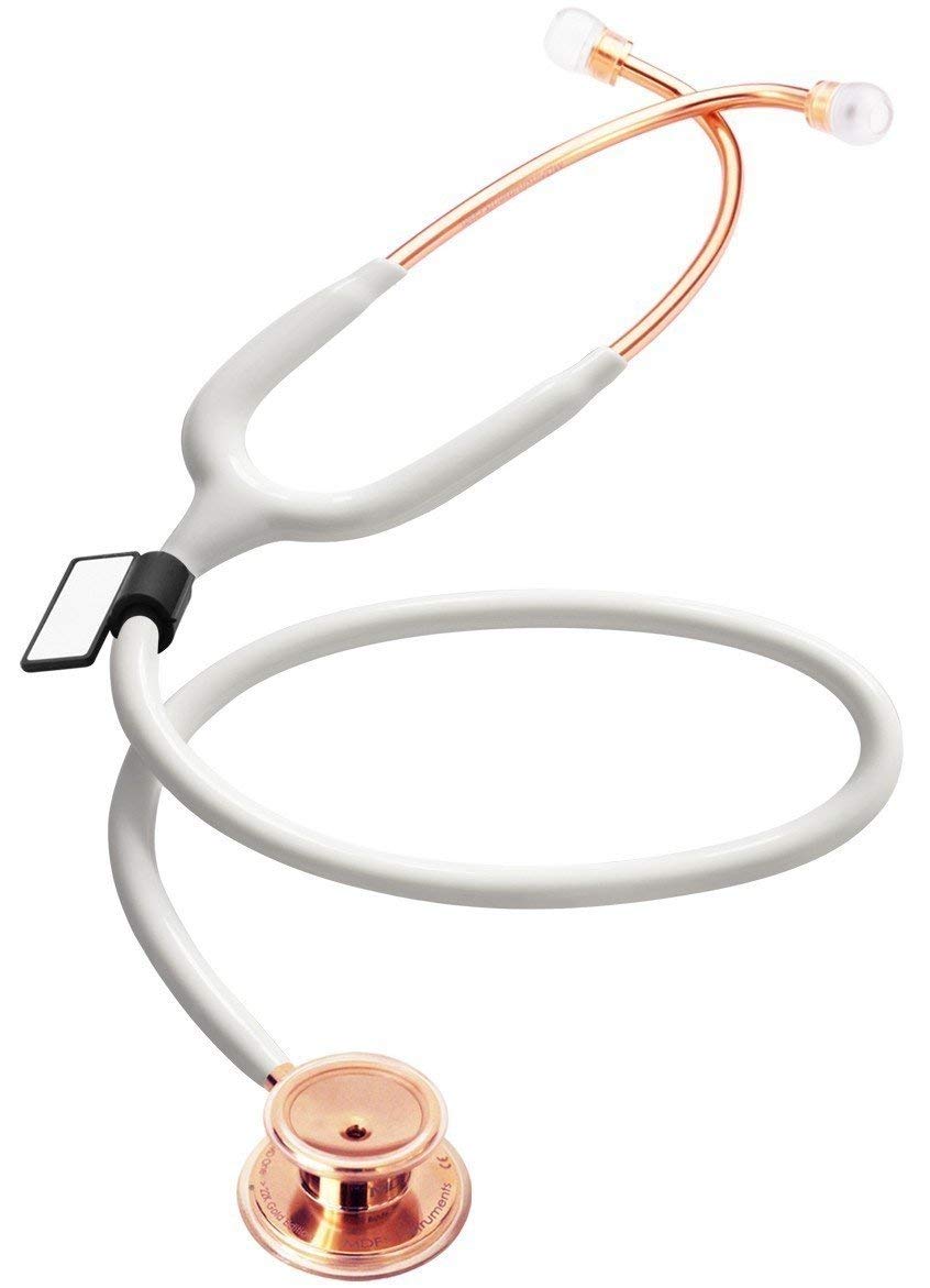 rose-gold-computer-stethoscope