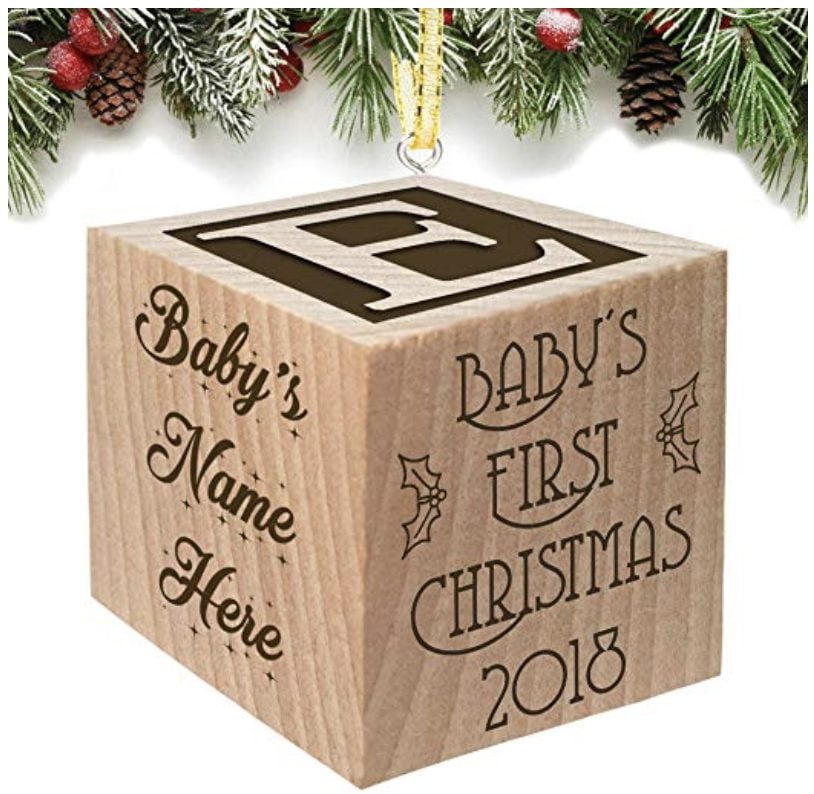 2018 baby's first christmas ornament