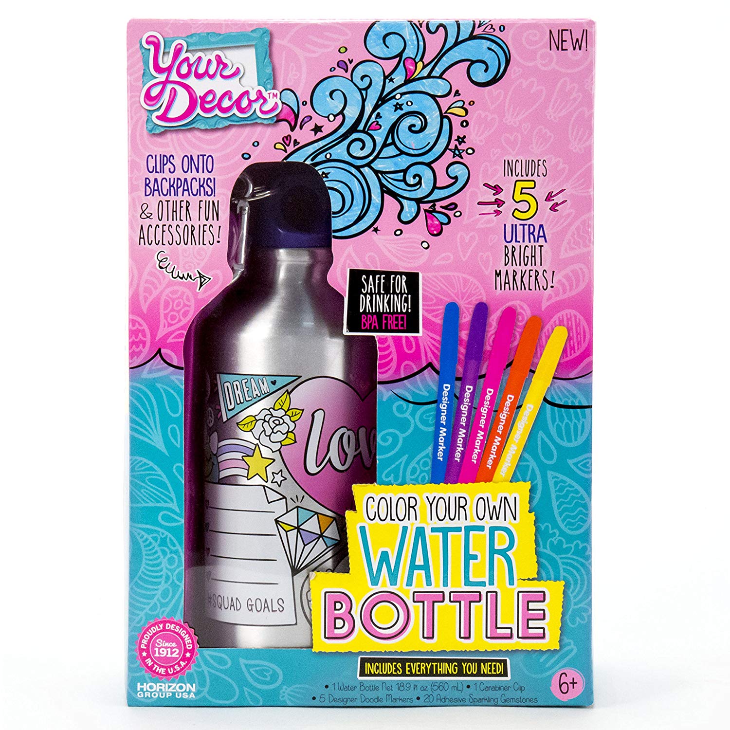 gifts-for-5-year-old-girls-water-bottle