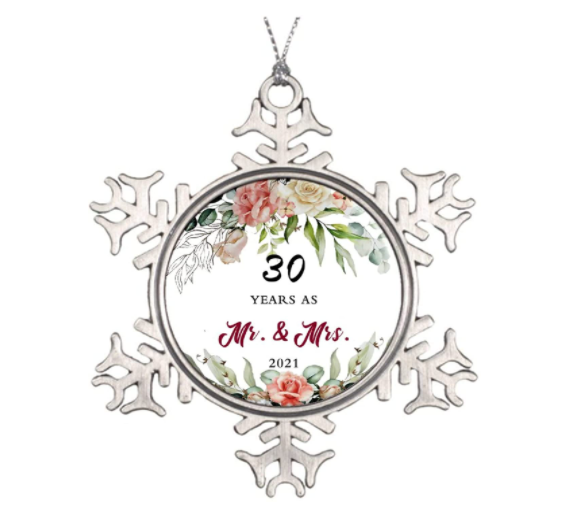 30th-anniversay-gifts-ornament