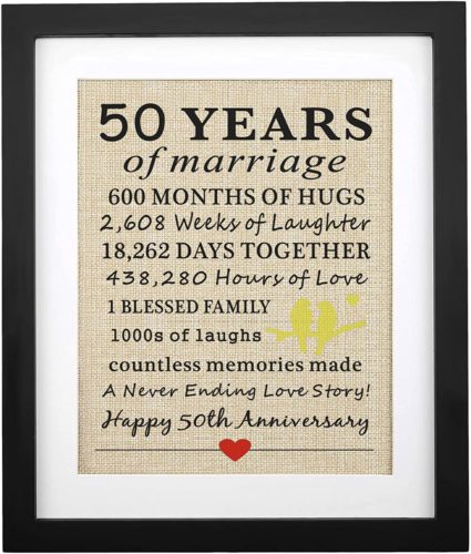 50th Anniversary Gifts To Celebrate The Golden Year in 2024 - giftlab