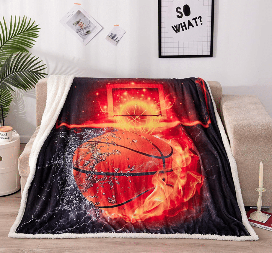 basketball-gifts-fleece-blanket