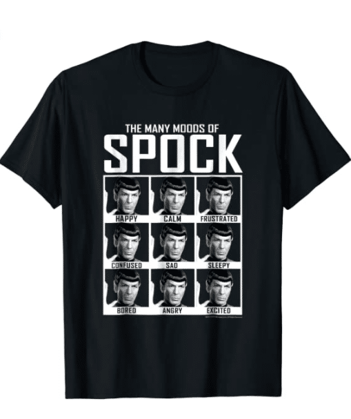 star-trek-gifts-moods-of-spock-t-shirt