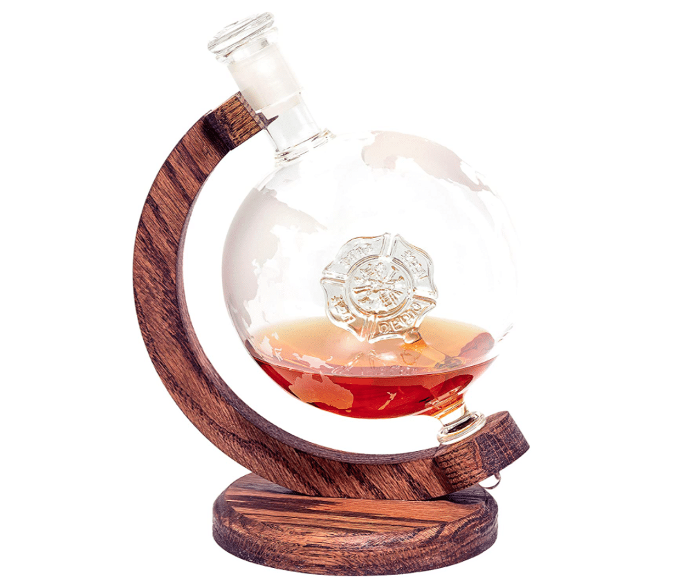 firefighter-gifts-globe-decanter