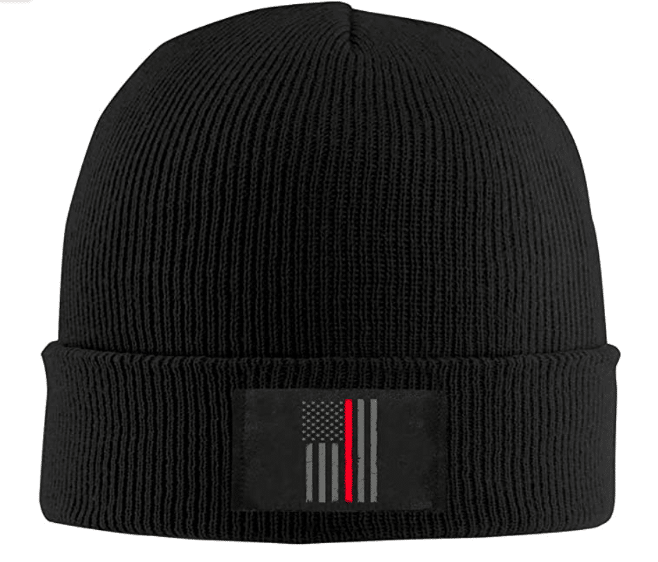 firefighter-gifts-thin-red-line-beanie
