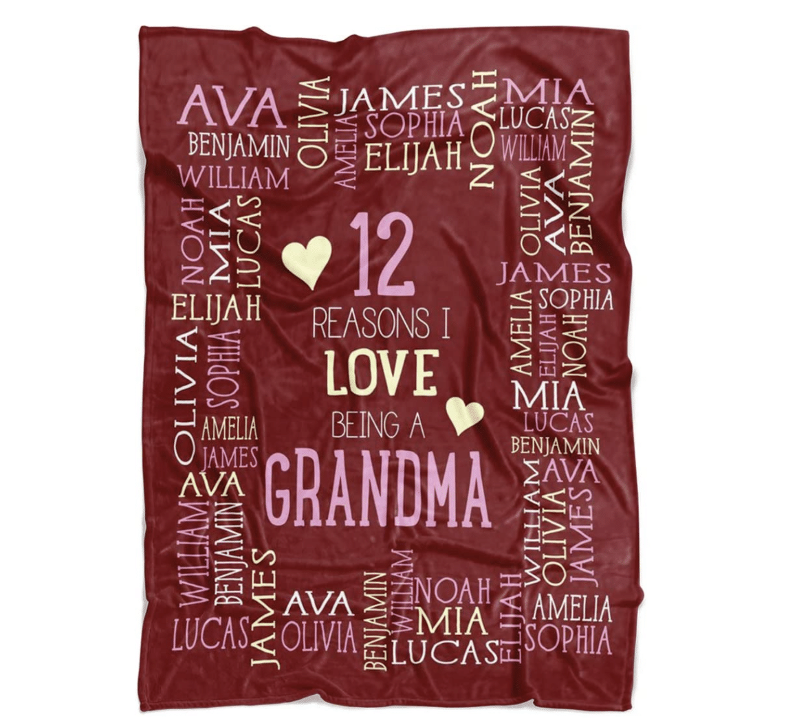gifts-for-elderly-women-grandkids-throw-blanket
