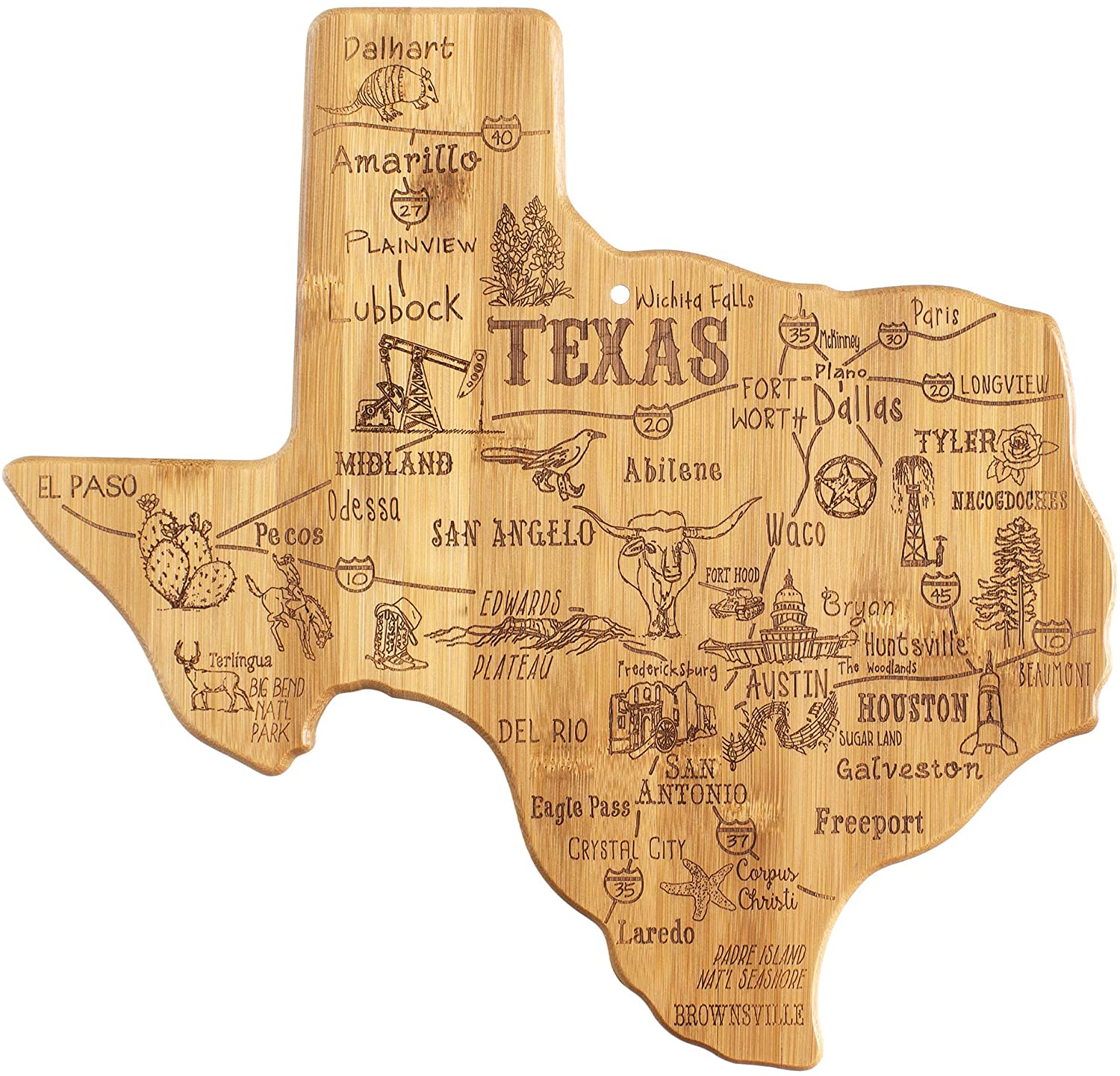 27 BIG Texas Gifts For Those Who Love The Lone Star State In 2021 Giftlab   Board 1 