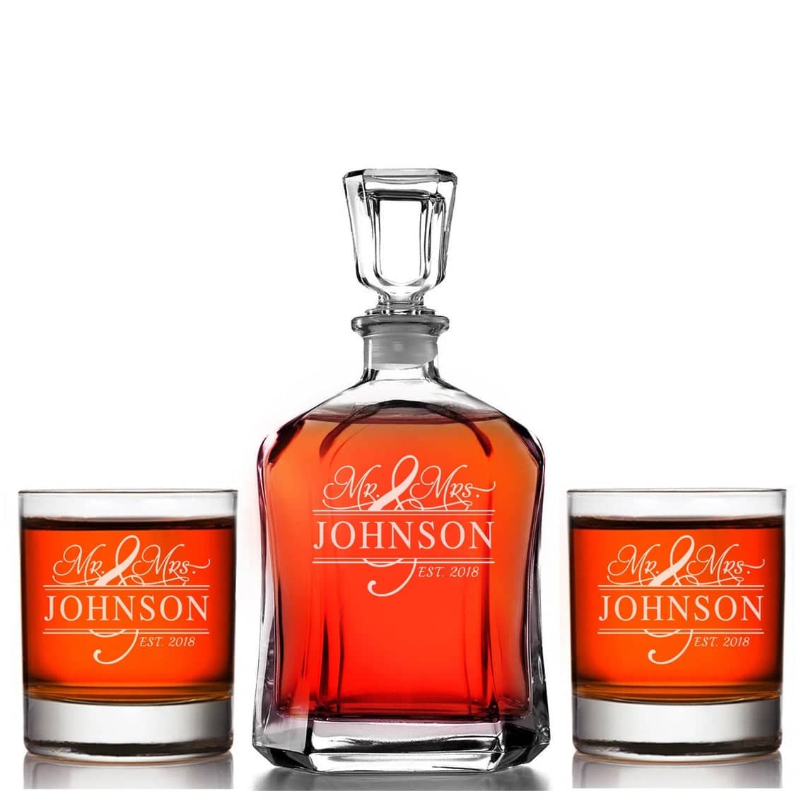 gifts-for-newlyweds-whiskey-set