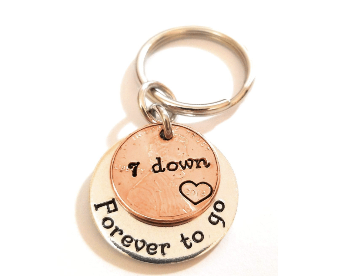 gifts-for-7th-anniversary-keychain