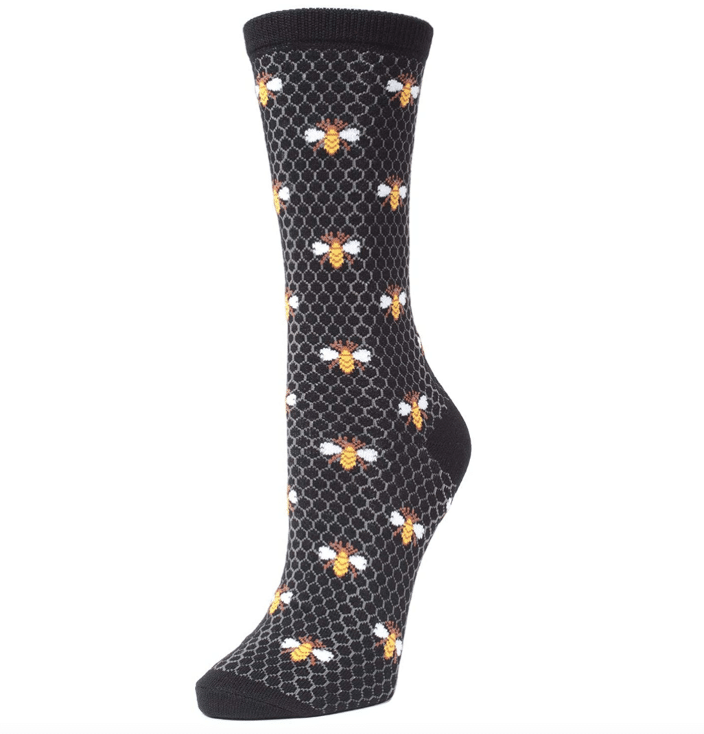 bee-lover-gifts-honeycomb-socks