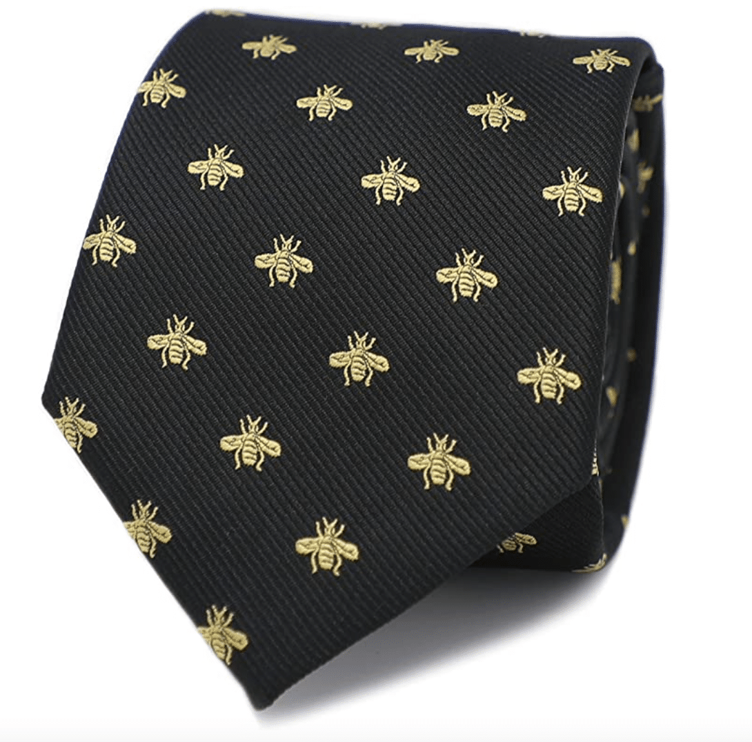 bee-lover-gifts-necktie