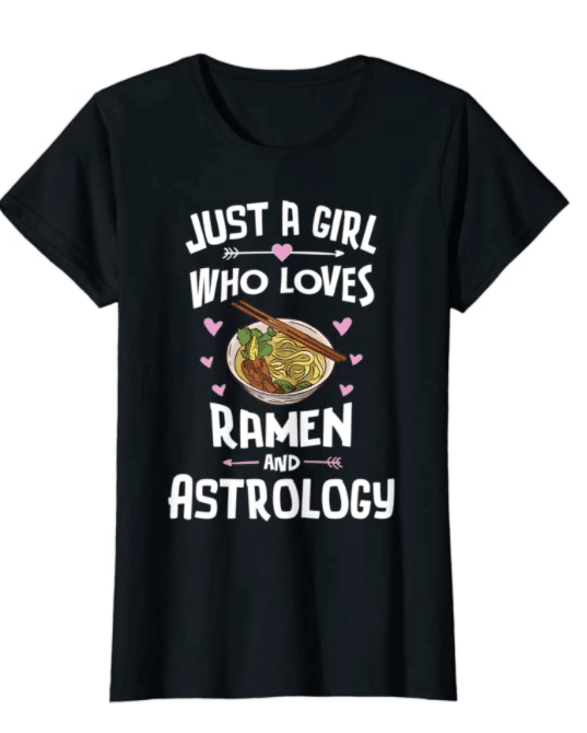 astrology-gifts-just-a-girl-t-shirt
