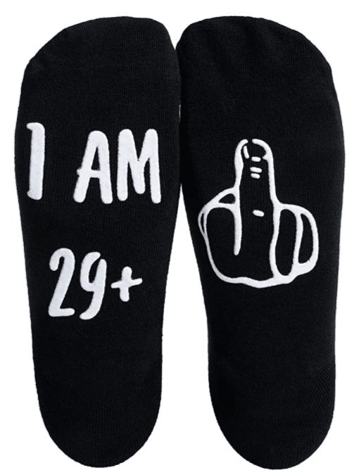 30th-birthday-gifts-for-men-29-middle-finger-socks