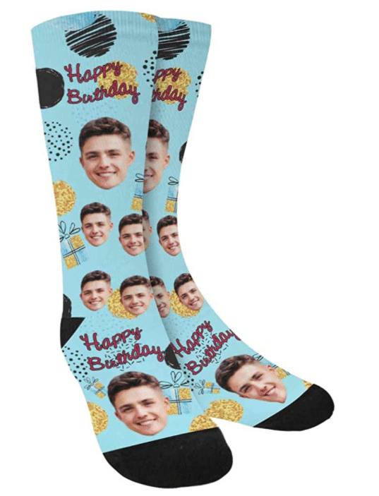 30th-birthday-gifts-for-men-face-socks