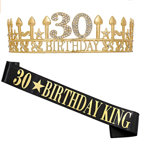 30th-birthday-gifts-for-him-crown