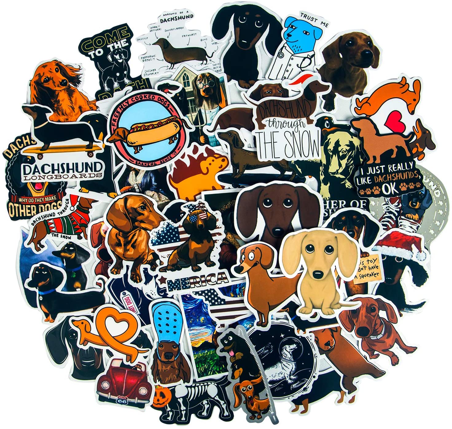 dachshund-gifts-stickers