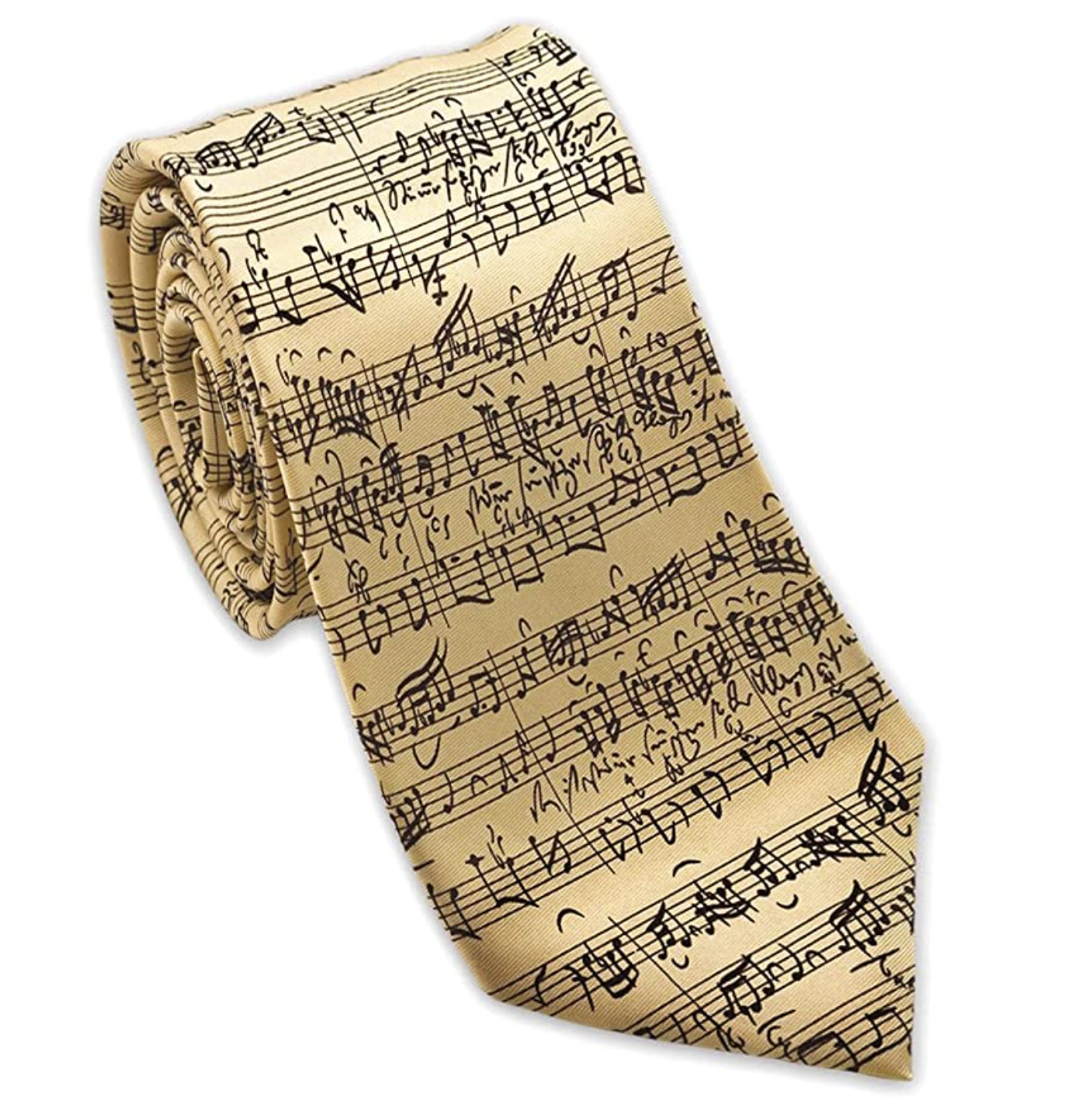 Grand Piano Gold & Silver Gents Tie Blue Musician Music Teacher Christmas Gift 
