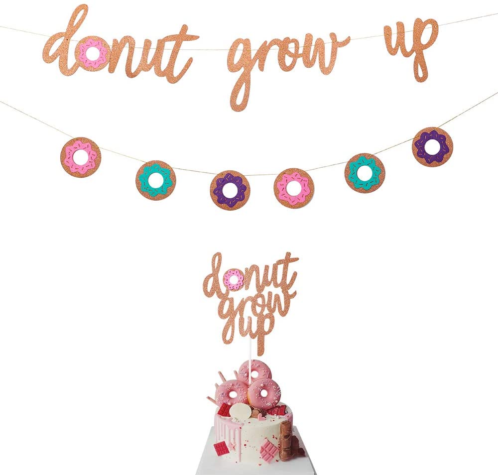 donut-themed-party-banner