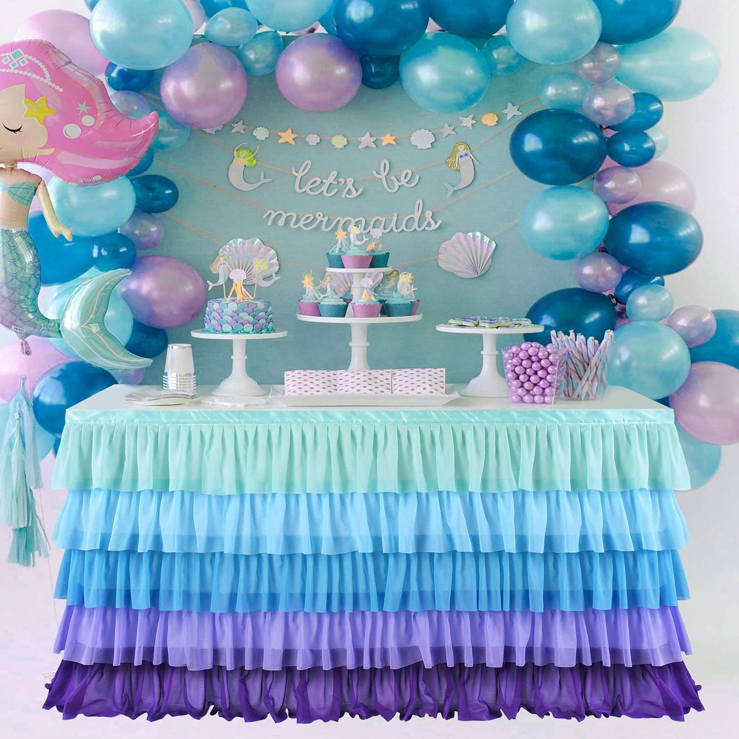 mermaid-birthday-party-table-skirt