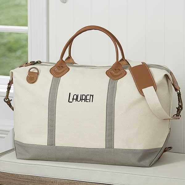 canvas-weekender-bag-one-year-dating-anniversary-for-her