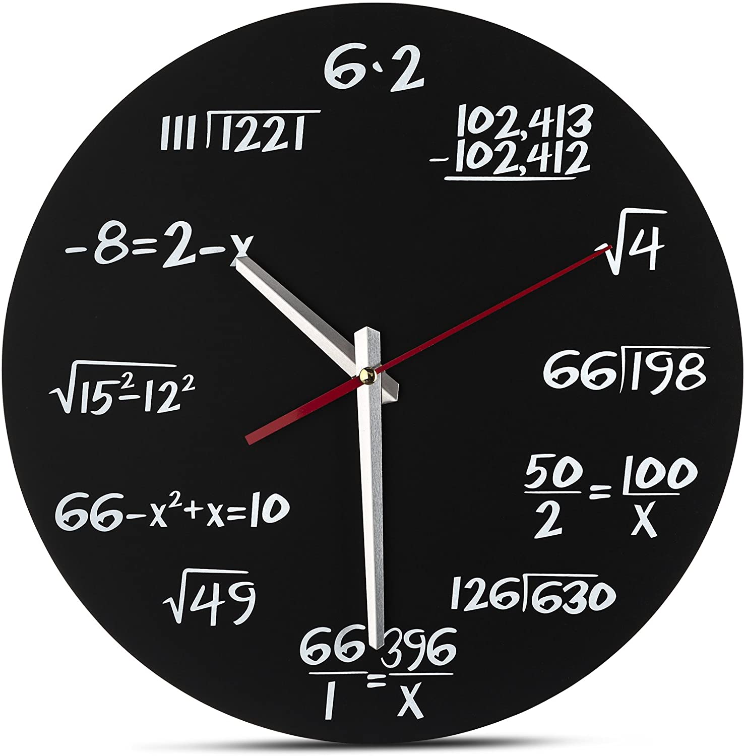 gifts-for-male-teachers-math-wall-clock
