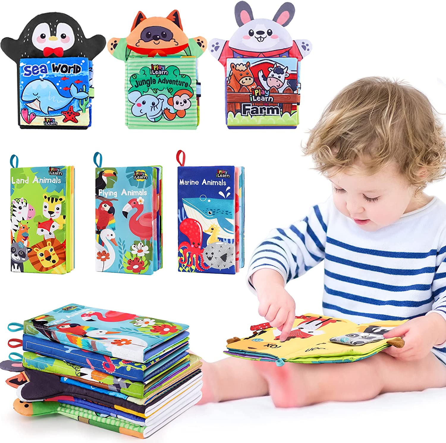 best-baby-gift-sets- Baby-Touch-and-Feel-book-set