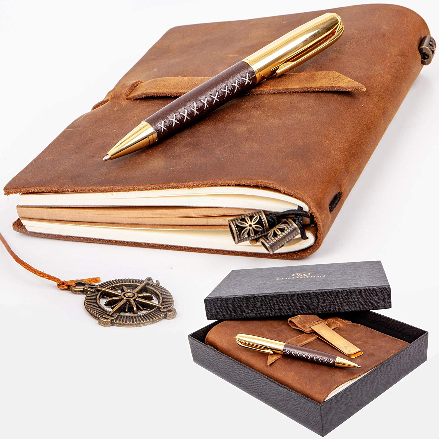 gifts-for-male-teachers-leather-journal