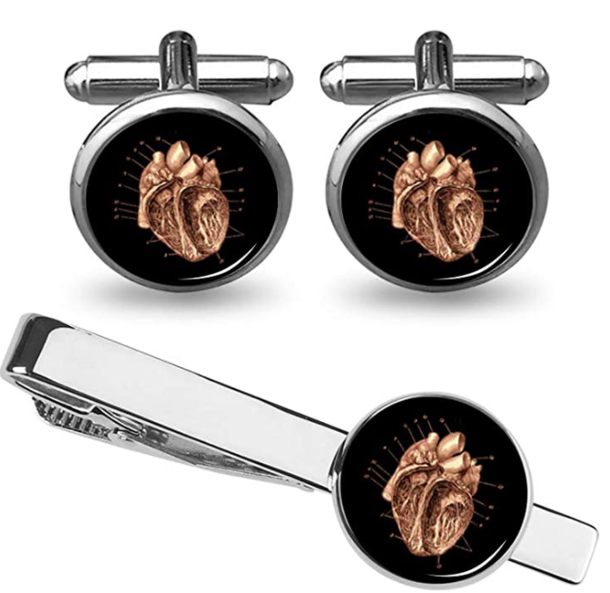 cardiologist-gifts-heart-cufflinks