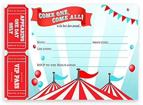 life's-a-circus-enjoy-the-party-party-invites