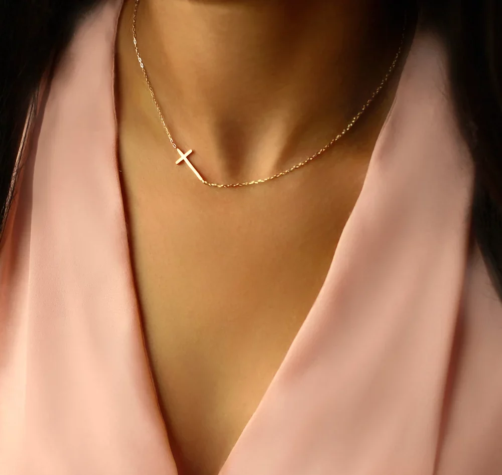 easter-gifts-for-adults-cross-necklace