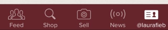 sell your clothes for cash poshmark menu bar