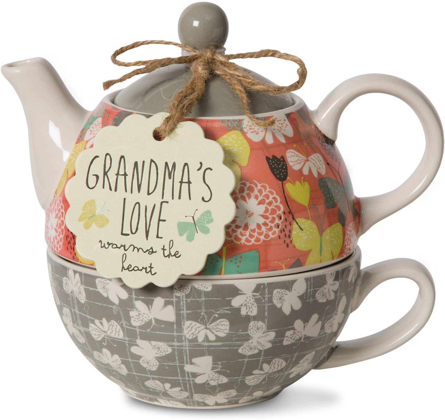 给奶奶茶壶的母亲节礼物